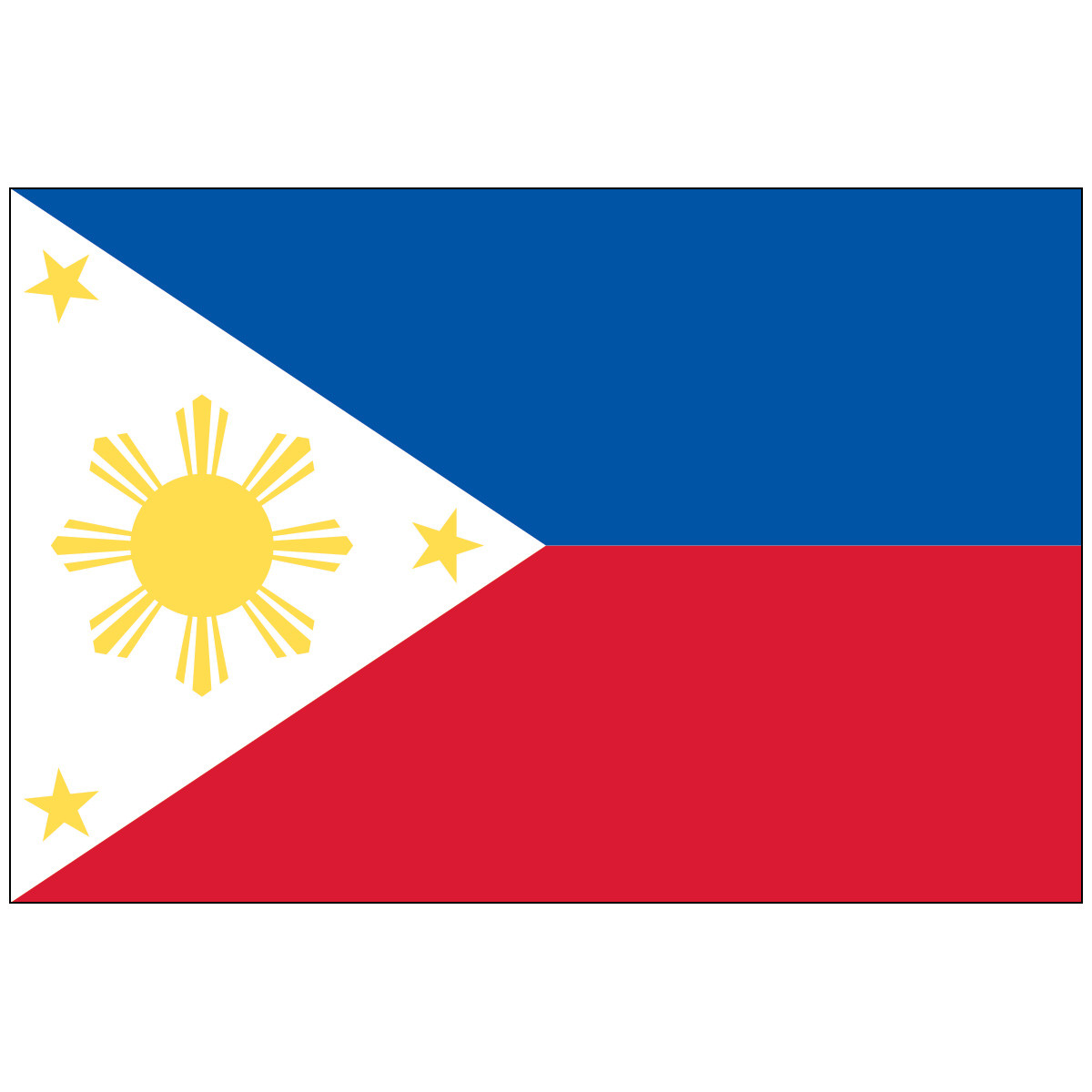 2x3 philippines flag image 24756