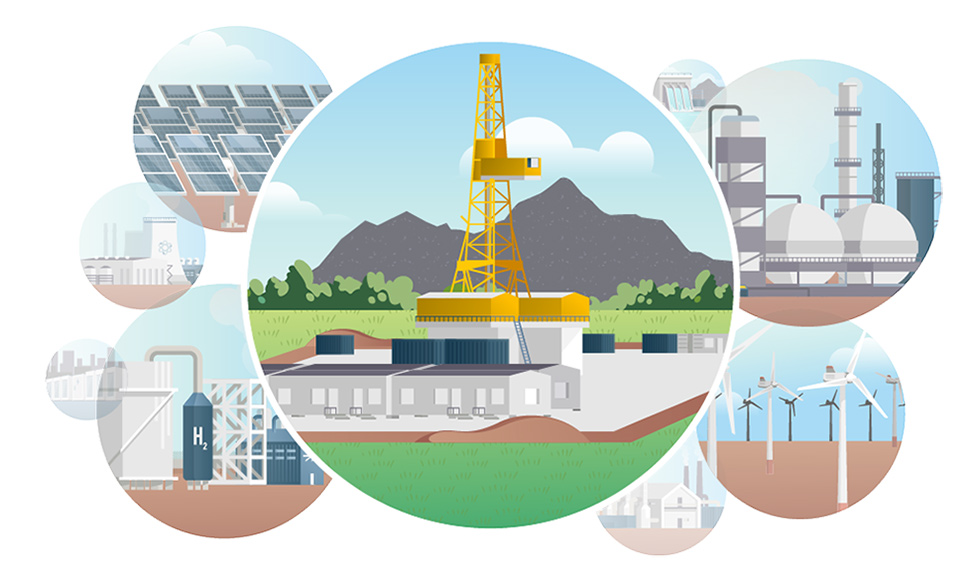 Illustration clean energy sources collage 65 3
