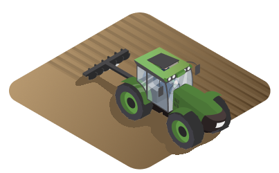 Illustration step 1 tractor