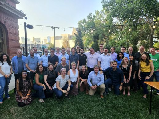 Koloma team gathering for their fourth anniversary celebration